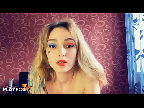 ❤️ جادو مجازي حقيقت جي چشمن مون کي هارلي ڪوئن سان جنسي طور ڏني معيار جنسي